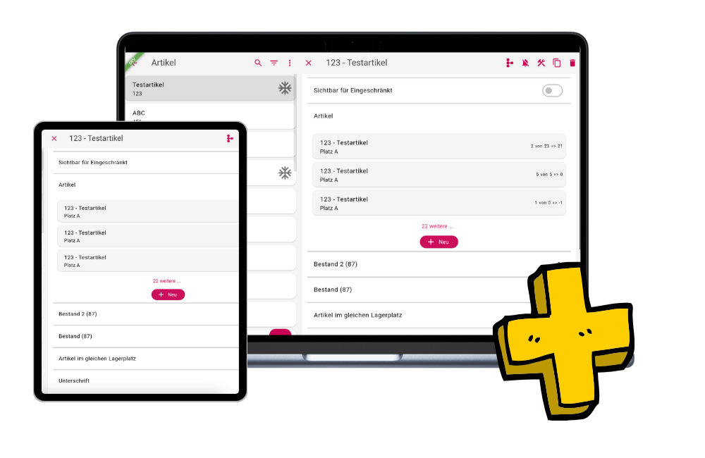release record list button